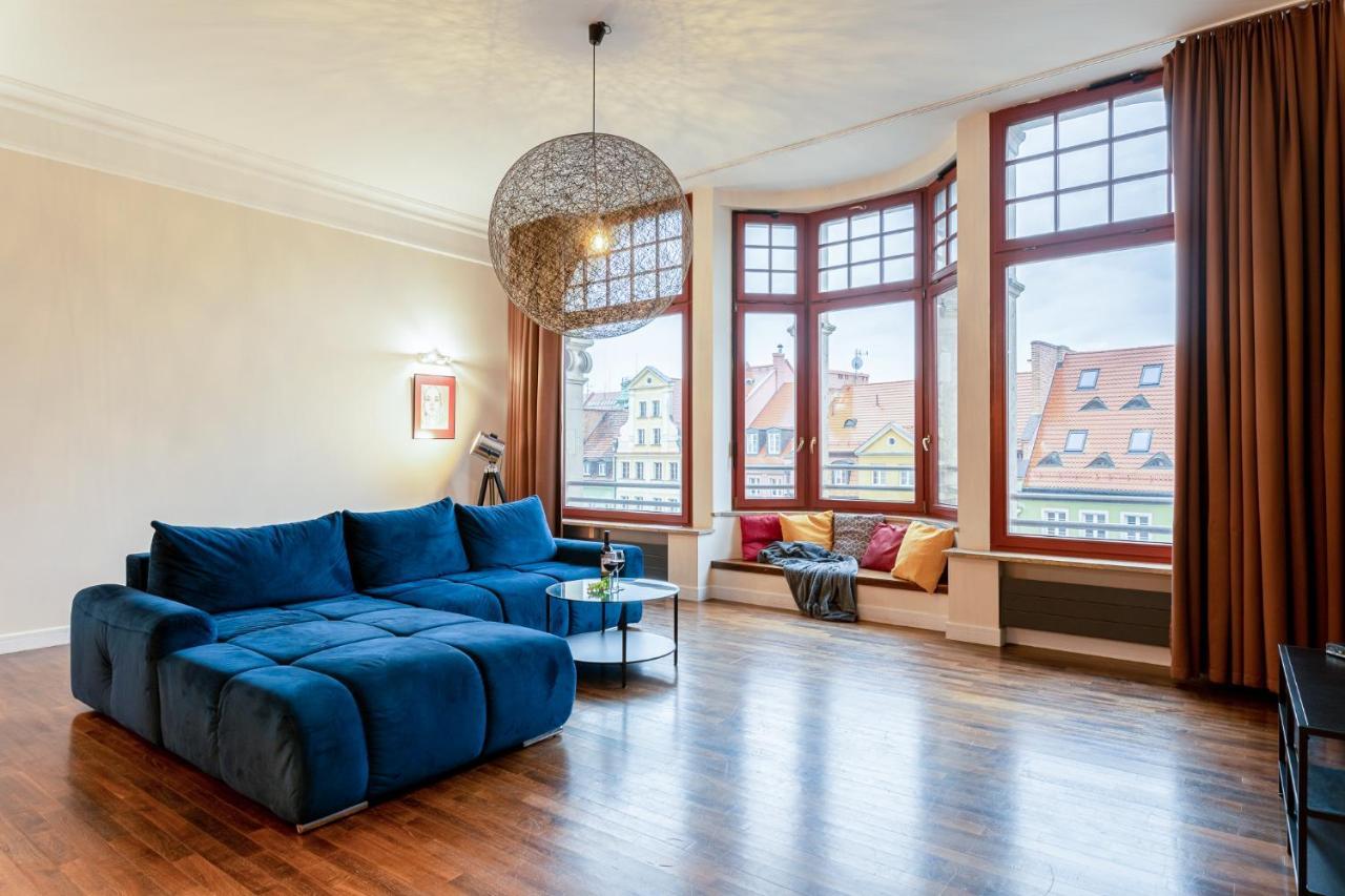 Majestic Residence -150M2 With Iconic Market Square View As Home Apartamenty R506 Wrocław Exteriör bild